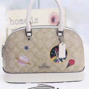 Coach F29618 NASA Space Sierra Crossgrain Leather